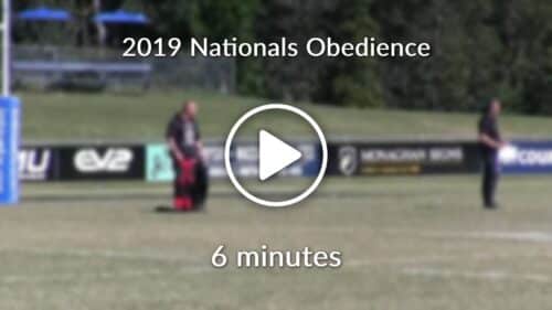 nationals obedience