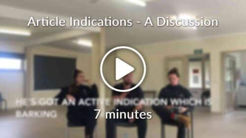 Indications A Discussion